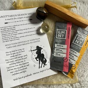 Sagittarius Spell Kit
A ritual for fire, strength & expansion ♐️